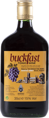 Buckfast Tonic Wine Hip Flask Bottle 35 cl