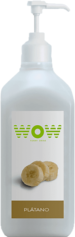 46,95 € | シュナップ WOW Plátano Base Master Fruit スペイン 特別なボトル 2 L