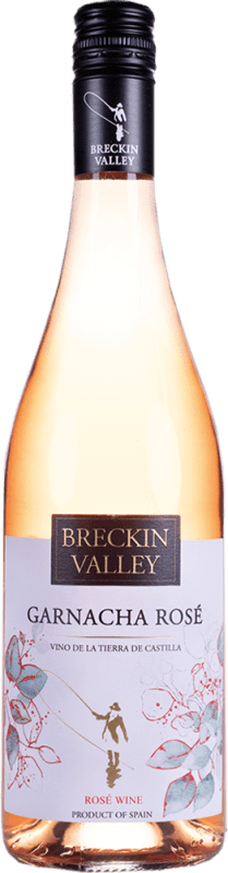 9,95 € Envío gratis | Vino rosado Faustino Rivero Breckin Valley Rosado Tapón de Rosca I.G.P. Vino de la Tierra de Castilla