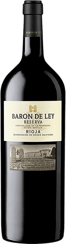 87,95 € 送料無料 | 赤ワイン Barón de Ley Madera レセルバ D.O.Ca. Rioja ジェロボアム・ダブルマグナムボトル 3 L