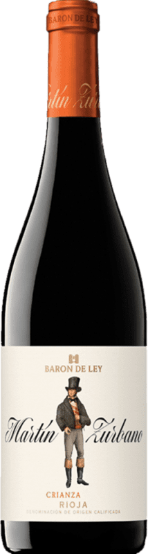 19,95 € Envoi gratuit | Vin rouge Barón de Ley Martín Zurbano Tinto Crianza D.O.Ca. Rioja