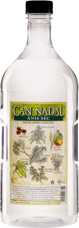 47,95 € | Anisé Antonio Nadal Can Nadal PET Sec Espagne Bouteille Spéciale 3 L