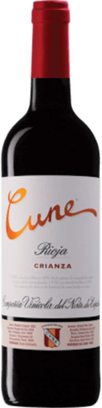 18,95 € 送料無料 | 赤ワイン Norte de España - CVNE Cune Tapón de Rosca 高齢者 D.O.Ca. Rioja