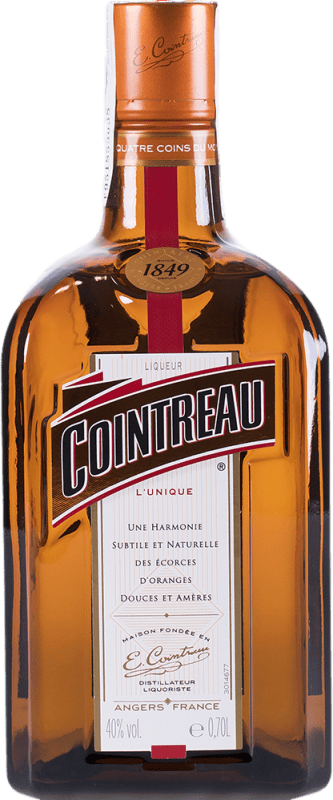 Envio grátis | Triple Sec Cointreau Sin Dosificador França 70 cl