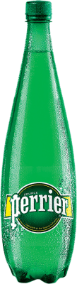 Вода Коробка из 6 единиц Nestle Waters Perrier Frizzante — Слабо игристое, Mineral Natural — Природная минеральная 1 L PET — ПЭТ