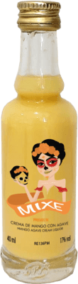59,95 € Envio grátis | Caixa de 25 unidades Licor Creme Mixe Mango Garrafa Miniatura 4 cl