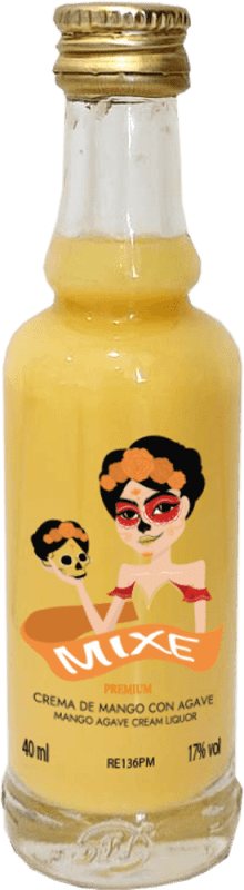 59,95 € Kostenloser Versand | 25 Einheiten Box Cremelikör Mixe Mango Miniaturflasche 4 cl