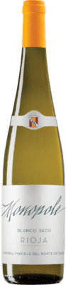 Caixa de 24 unidades Norte de España - CVNE Monopole Blanco Seco 20 cl