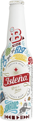 49,95 € | Scatola da 24 unità Birra Isleña Flower Power Spagna Bottiglietta Terzo 33 cl