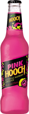 Refrescos e Mixers Caixa de 24 unidades Hooch Raspberry Lemonade Frambuesa Garrafa Pequena 27 cl