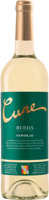 84,95 € | 盒装24个 白酒 Norte de España - CVNE Cune Blanco D.O. Rueda 西班牙 Verdejo 小瓶 18 cl