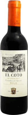 68,95 € | Caja de 24 unidades Vino Tinto Coto de Rioja Crianza D.O.Ca. Rioja La Rioja España Tempranillo Botellín 20 cl