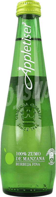 Envío gratis | Caja de 24 unidades Refrescos The 86 Co. Appletiser España Botellín 27 cl Manzana