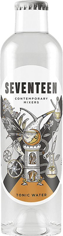 Envoi gratuit | Boîte de 24 unités Boissons Fraîches Global Premium Tónica Seventeen 1724 Espagne Petite Bouteille 20 cl