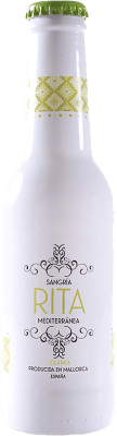 Spedizione Gratuita | Scatola da 24 unità Sangria Rita Mediterránea Clarea Spagna Piccola Bottiglia 20 cl