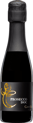 111,95 € Kostenloser Versand | 24 Einheiten Box Weißer Sekt Canella D.O.C. Prosecco Kleine Flasche 20 cl