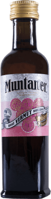 Kostenloser Versand | 12 Einheiten Box Wermut Antonio Nadal Muntaner Rosé Spanien Miniaturflasche 10 cl