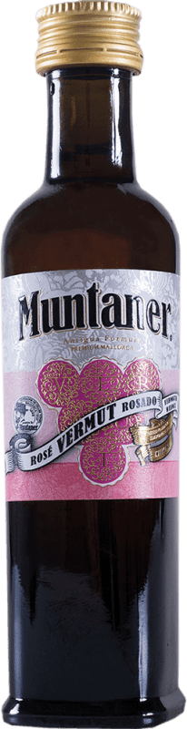 67,95 € Kostenloser Versand | 12 Einheiten Box Wermut Antonio Nadal Muntaner Rosé Miniaturflasche 10 cl