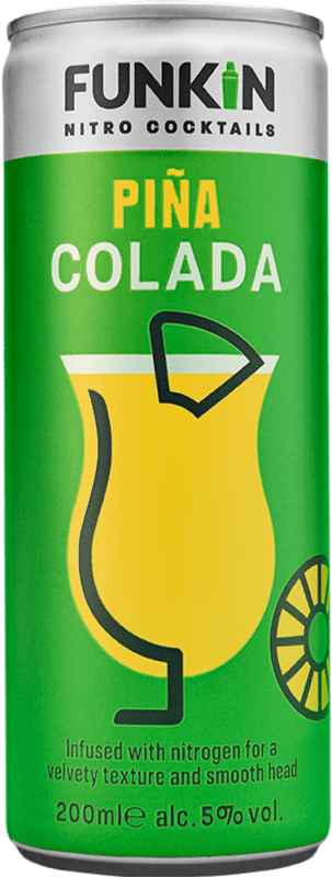 Envoi gratuit | Boîte de 12 unités Boissons Fraîches Funkin Nitro Piña Colada États Unis Canette 20 cl