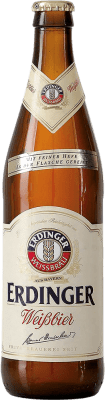 Envoi gratuit | Boîte de 12 unités Bière Erdinger Weissber Allemagne Bouteille Medium 50 cl