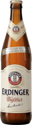 29,95 € | Коробка из 12 единиц Пиво Erdinger Weissbier Германия Средняя бутылка 50 cl