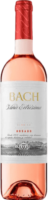 Spedizione Gratuita | Scatola da 12 unità Vino rosato Bach Rosado D.O. Catalunya Catalogna Spagna Tempranillo, Merlot, Cabernet Sauvignon Mezza Bottiglia 37 cl