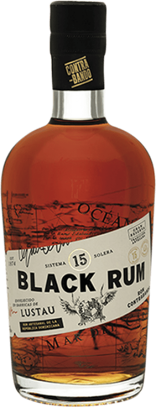 29,95 € | Rhum Oliver & Oliver Contrabando Black République Dominicaine 70 cl