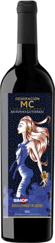 免费送货 | 红葡萄酒 Marqués de Cáceres Generación MC Simof Carmen La Torre 限量版 D.O.Ca. Rioja 拉里奥哈 西班牙 Tempranillo — 丹魄 75 cl