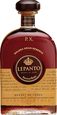 49,95 € | Brandy González Byass Lepanto Solera Grand Reserve — Long Barrel-Aged D.O. Jerez-Xérès-Sherry Spain Pedro Ximénez Medium Bottle 50 cl