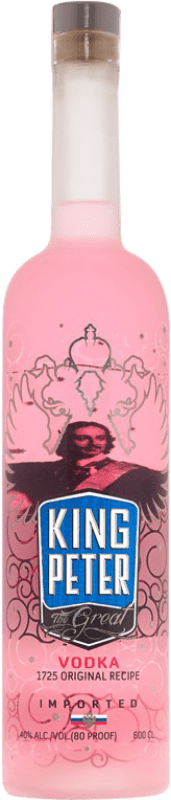505,95 € Free Shipping | Vodka King Peter Rosé Special Bottle 6 L