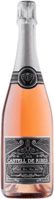 Joan Sarda Castell de Ribes Brut — Bruto Cava Rosé Jovem 75 cl
