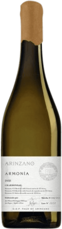 76,95 € Envio grátis | Vinho branco Arínzano Armonía Colección Crianza D.O.P. Vino de Pago de Arínzano