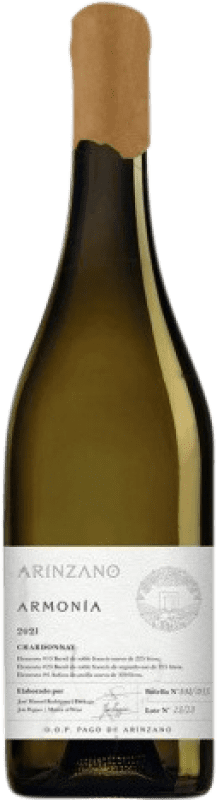 51,95 € | White wine Arínzano Armonía Colección Aged D.O.P. Vino de Pago Señorío de Arínzano Navarre Spain Chardonnay 75 cl