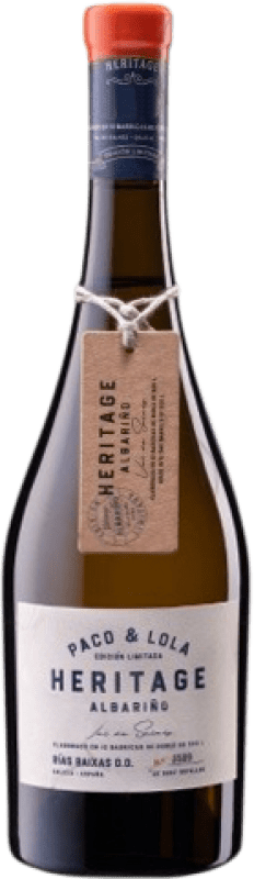 89,95 € Kostenloser Versand | Weißwein Paco & Lola Heritage Alterung D.O. Rías Baixas Magnum-Flasche 1,5 L