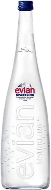 Free Shipping | Water Evian Sparkling France 75 cl Alcohol-Free