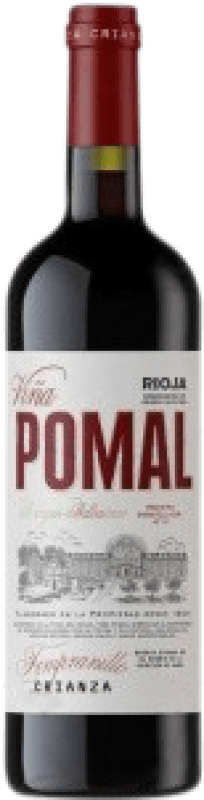 10,95 € 免费送货 | 红酒 Bodegas Bilbaínas Viña Pomal 岁 D.O.Ca. Rioja 半瓶 37 cl