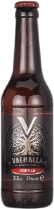 10,95 € Spedizione Gratuita | Liquore alle erbe Valhalla Hidromiel Freyja Bottiglia Terzo 33 cl
