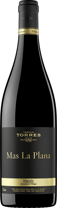 Envío gratis | Vino tinto Familia Torres Mas la Plana D.O. Penedès Cataluña España Botella Jéroboam-Doble Mágnum 3 L