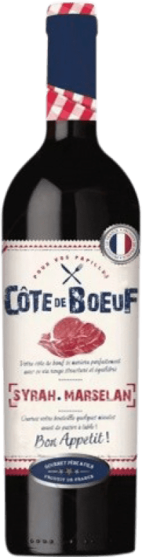 6,95 € Envío gratis | Vino Tinto Gourmet Père & Fils Côte de Boeuf Joven