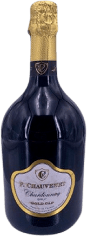 10,95 € | Vin Mousseux Blanc Francoise Chauvenet Gold — Édition Or Jeune France Chardonnay 75 cl