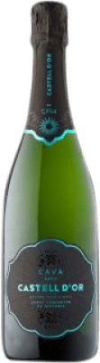6,95 € | Weißer Sekt Castell d'Or Brut — Herb Jung D.O. Cava Katalonien Spanien Halbflasche 37 cl