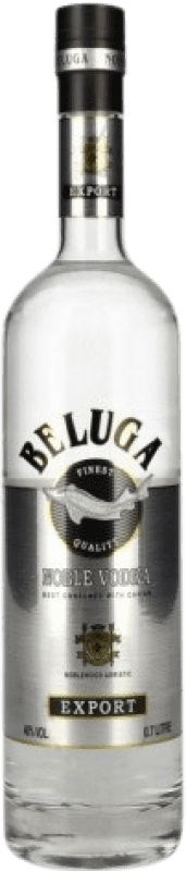 128,95 € Envio grátis | Vodka Mariinsk Beluga Garrafa Especial 1,75 L