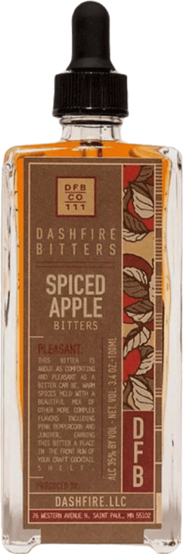 免费送货 | Schnapp Dashfire Bitters Bitter Apple Spice 美国 微型瓶 10 cl