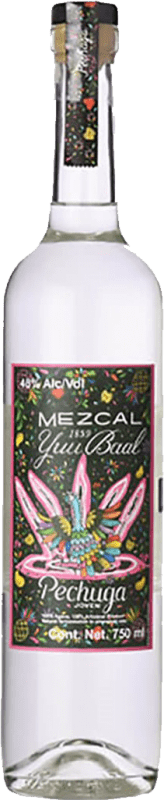 Бесплатная доставка | Mezcal Yuu Ball. Pechuga Мексика 70 cl