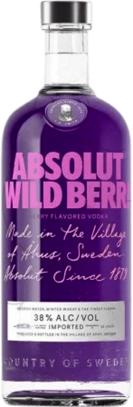 Бесплатная доставка | Водка Absolut Wild Berri Швеция 1 L