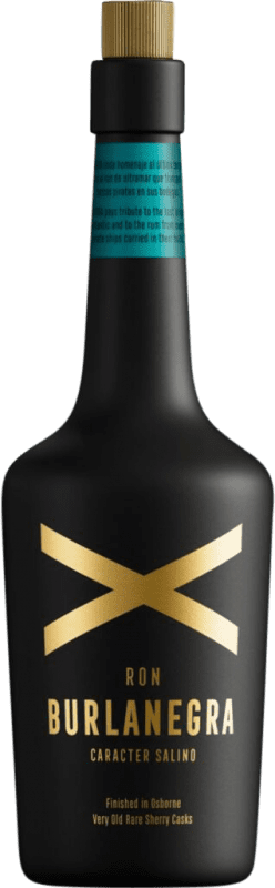 Envoi gratuit | Rhum Galician Burlanegra Salino Galice Espagne 70 cl