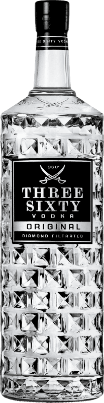 14,95 € | Vodka Three Sixty Original Alemanha 70 cl
