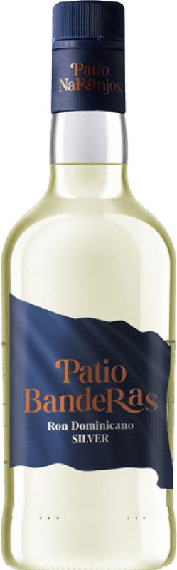 Envoi gratuit | Rhum Patio Naranjos. Silver Patio Banderas République Dominicaine 70 cl