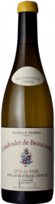 57,95 € Envío gratis | Vino Blanco Famille Perrin Coudoulet de Beaucastel A.O.C. Côtes du Rhône Famille Perrin Coudoulet de Beaucastel