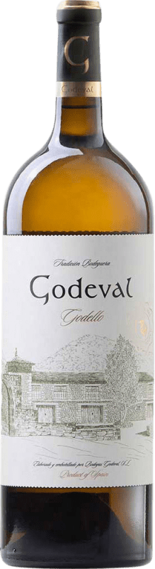 37,95 € Envio grátis | Vinho Branco Godeval D.O. Valdeorras Garrafa Magnum 1,5 L